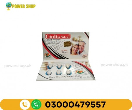 Cialis 20mg Silver 6 Tablets in Pakistan