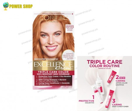 L'Oreal Paris Excellence Creme Permanent Triple Care Hair Color