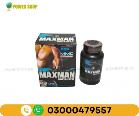 Maxman Capsules For Penis Enhancement 