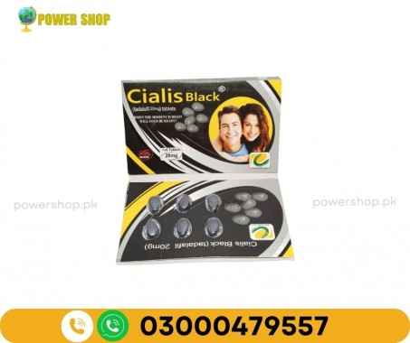 Cialis Black 20mg 6 Tablets Price in Pakistan