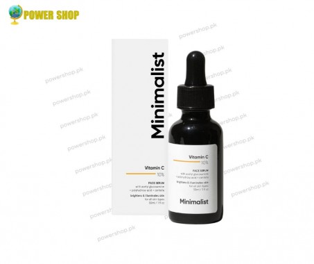 Minimalist 10% Vitamin C Serum for Skin Brightening