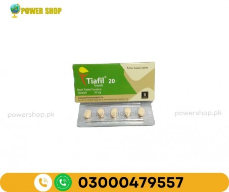 Imported Tiafil For Timing 20 mg 5 Tablets Price In Pakistan