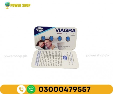 Viagra 25mg Pack Of 4 Tablets In Pakistan