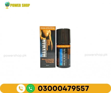 Maxman 75000 Delay Spray For Long Time Duration