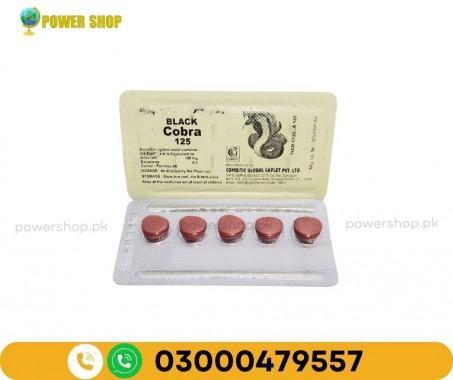 Black Cobra Tablet 125mg Price In Pakistan