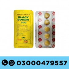 Buy Black Cobra 200 mg Tablets in Pakistan 