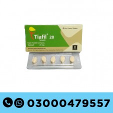 Imported Tiafil For Timing 20 mg 5 Tablets Price In Pakistan 